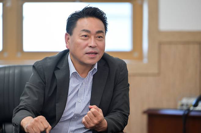 조주홍 영덕군수 당선인 ,/박윤식 기자