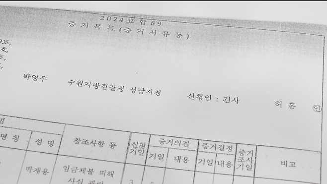 ▲ 박영우 대유위니아그룹 회장의 수사를 맡은 수원지검 성남지청 당시 수사팀장은 허훈 부장검사였다.