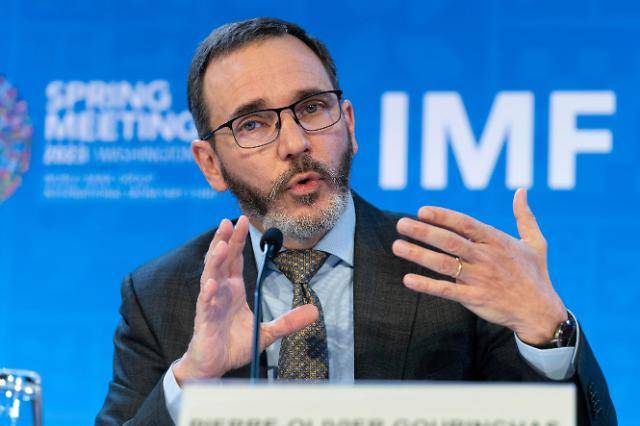 피에르 올리비에르 구린차스 국제통화기금(IMF) 수석 이코노미스트. AP=연합뉴스