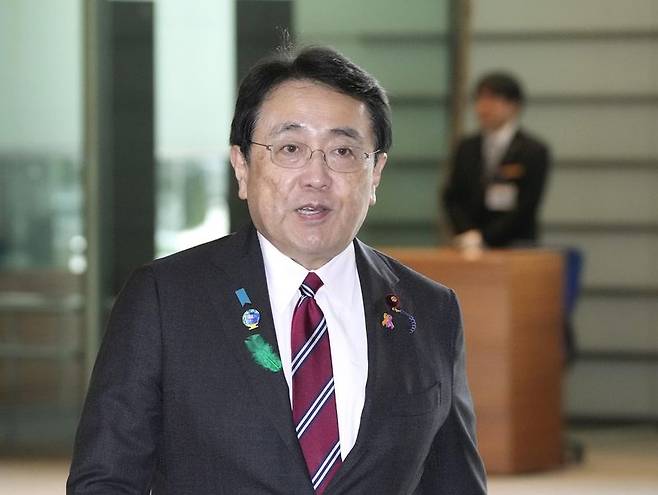 아카자와 료세이 일본 경제산업상. 출처=연합뉴스