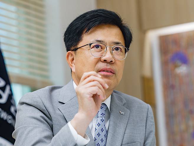정재연 강원대학교 총장 /2026.06.18 춘천=최상수 기자