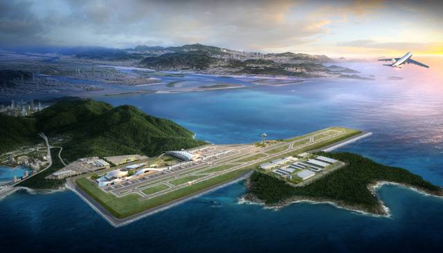 가덕신공항 조감도