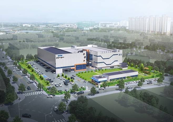 충북 오송 펩트론 제2공장 조감도