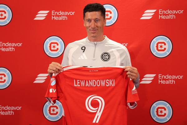레반도프스키의 MLS 데뷔전이 연기됐다. 사진= Getty Images/AFP= 연합뉴스 제공