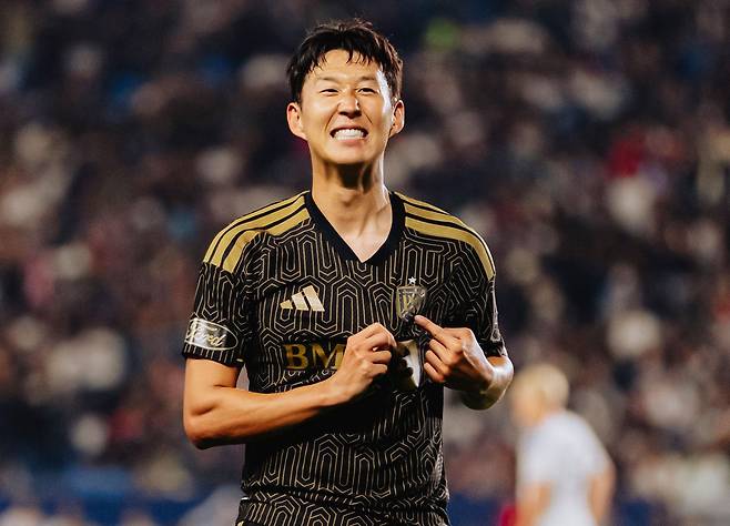 미국 프로축구 메이저리그사커(MLS) 로스앤젤레스FC(LAFC)의 손흥민. LAFC SNS