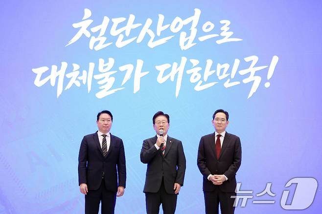 이재명 대통령이 청와대 영빈관에서 열린 대한민국 대도약 3대 메가프로젝트 국민보고회에서 발언하고 있다. 2026.6.29 ⓒ 뉴스1 허경 기자