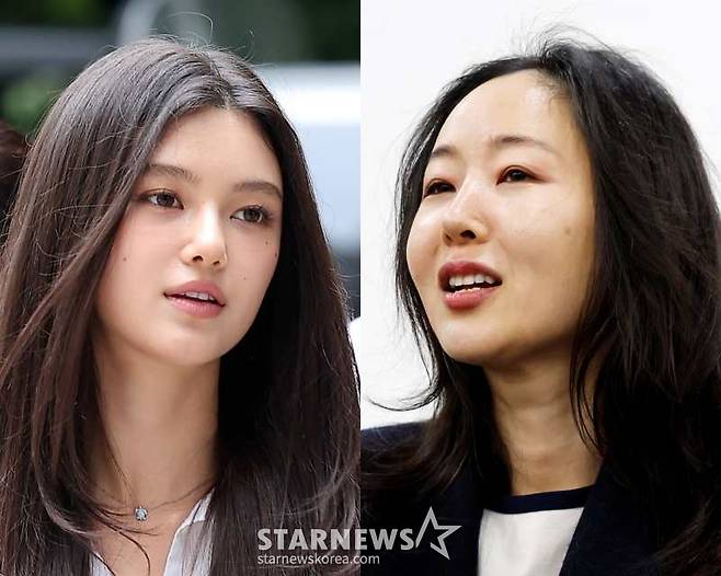 뉴진스 전 멤버 다니엘, 민희진 /사진=스타뉴스