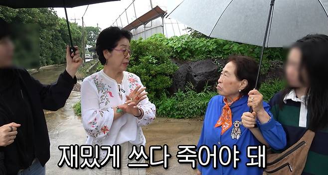 유튜브 채널 '순풍 선우용여' 캡처