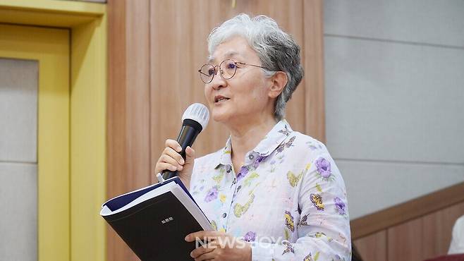 한 참석자는 여성 총대 비율이 매우 낮은 점을 지적하며 여성 교인의 교단 정치 참여가 성폭력 정책을 마련하는 기초라고 강조했다. 뉴스앤조이 안디도