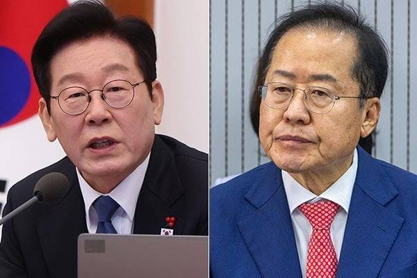 이재명 대통령과 홍준표 전 대구시장 /사진=한경DB