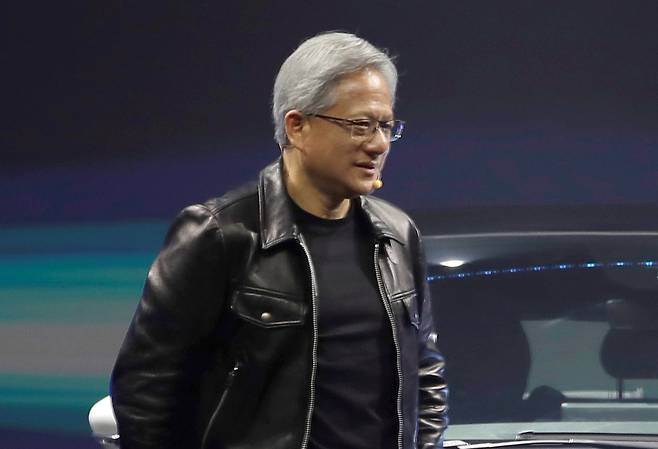 젠슨 황 엔비디아 최고경영자(CEO). AP/뉴시스
