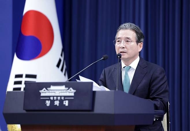 김용범 청와대 정책실장 ⓒ뉴시스