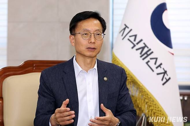 김용선 지식재산처장. 이재형 기자