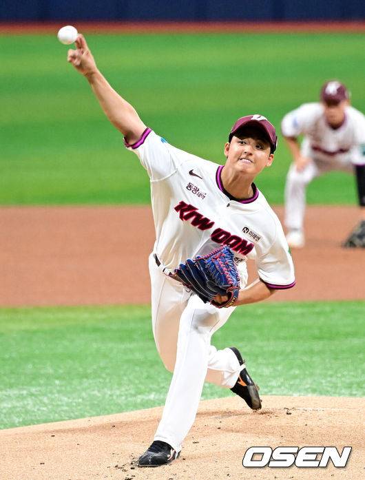 키움 히어로즈 박준현. /OSEN DB