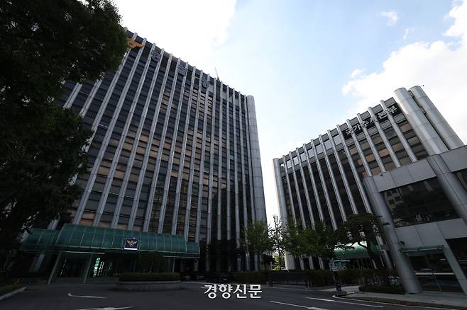 2일 서울 서대문구 경찰청과 국수본 건물에 적막이 흐르고 있다. 지난달 31일 ‘수사와 기소 분리’라는 원칙에 따라 검사의 보완수사권 완전 폐지를 골자로 한 형사소송법 개정안이 국회에서 처리됐다. 개정안에 따라 오는 10월부터 경찰 국수본과 공수처, 새로 신설되는 중대범죄수사청 등이 수사권을 나눠 갖는다. 권도현 기자