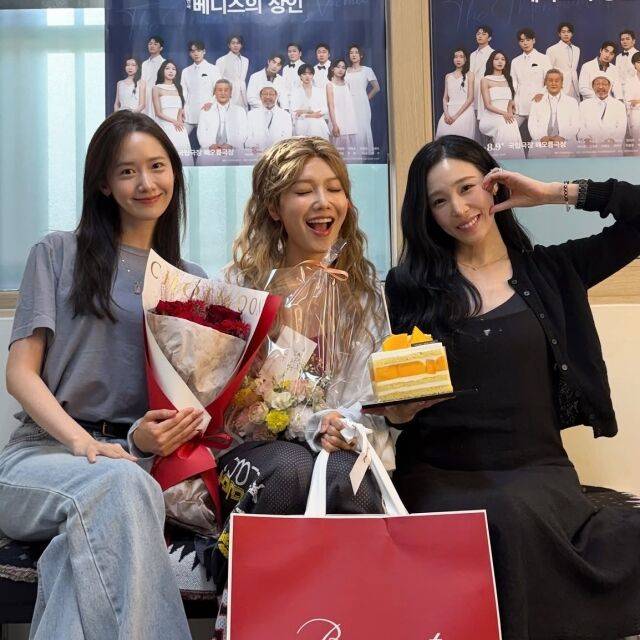 왼쪽부터 윤아, 수영, 티파니./윤아 인스타그램