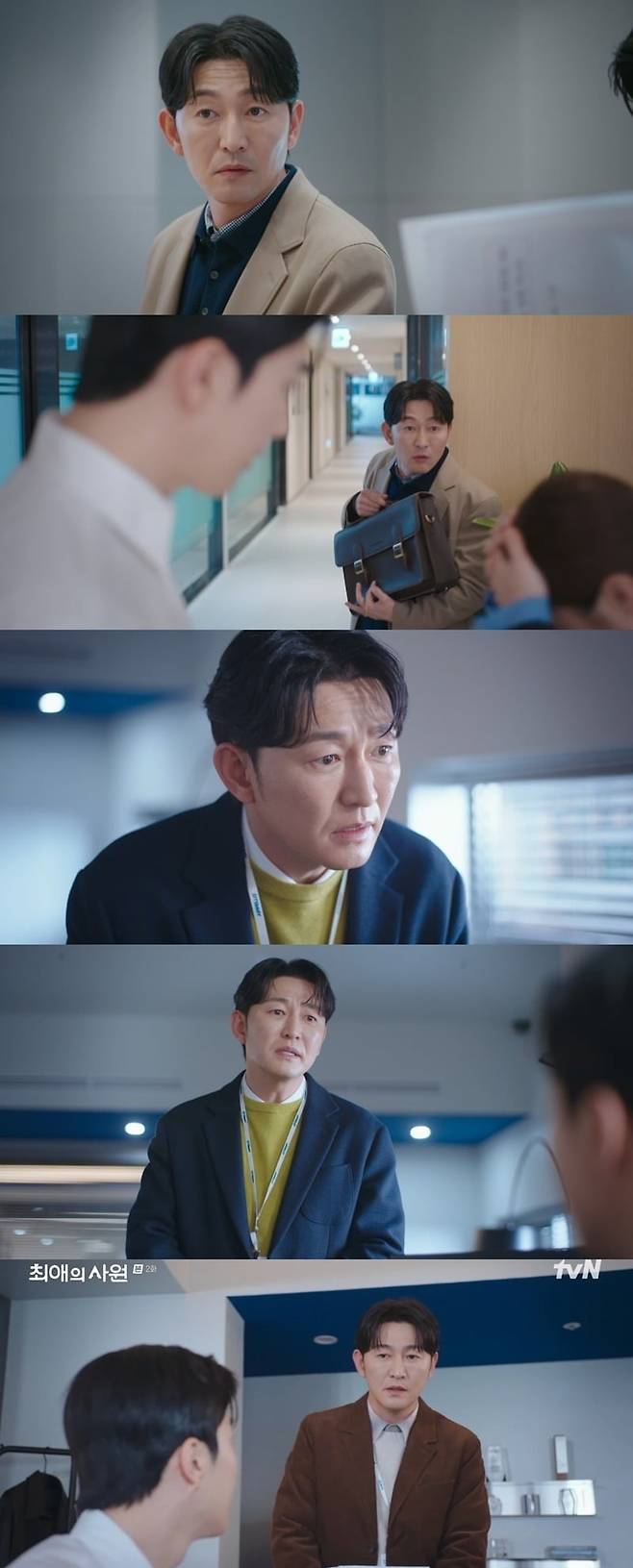 배우 허준석이 '최애의 사원'에서 능청스러운 연기로 극에 활력을 더했다./사진=tvN 방송 화면 캡처