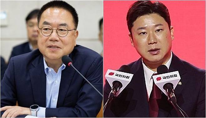 국민의힘 서범수 의원, 진종오 의원 /사진=연합뉴스