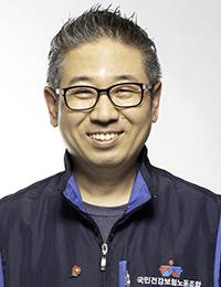 ▲ 강성권 국민건강보험노조 부위원장