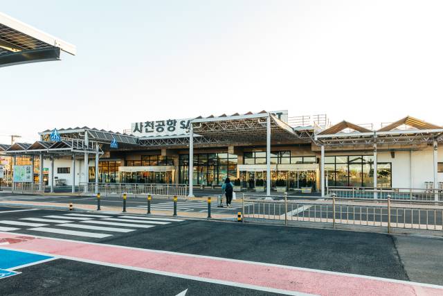 사천공항 전경. 사천시 제공