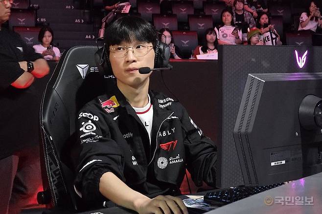 8일 한화생명 상대로 2026 LCK 데뷔전을 준비 중인 T1 ‘페인터’ 김은후.
