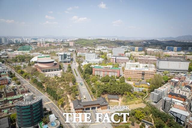 전북대학교 전주캠퍼스 전경. /전북대