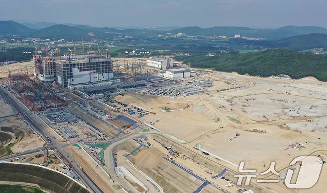 경기 용인시 처인구 원삼면에 위치한 용인 반도체 클러스터 일반산업단지 공사현장. 2026.6.29 ⓒ 뉴스1 김영운 기자