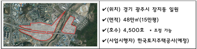 경기광주역세권2 주택공급계획안