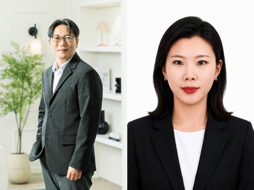 (왼쪽부터) 한보형 펠로우, 한태린 상무./삼성전자