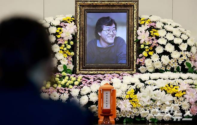 안판석 감독 빈소 모습. 사진공동취재단