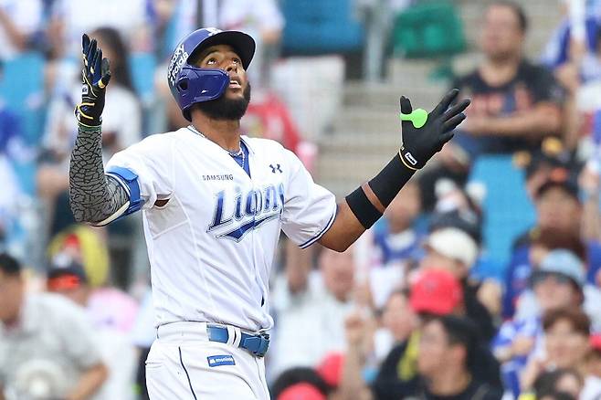 ▲ 르윈 디아즈 ⓒ삼성 라이온즈