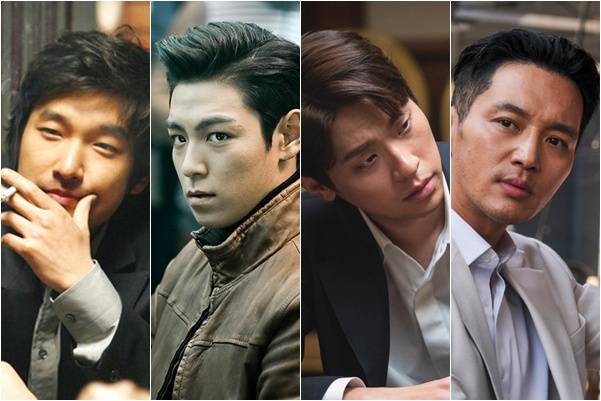 왼쪽부터 차례로 배우 조승우, 최승현, 박정민, 변요한/ '타짜' '타짜: 신의 손' '타짜: 원 아이드 잭' '타짜: 벨제붑의 노래' 스틸 컷