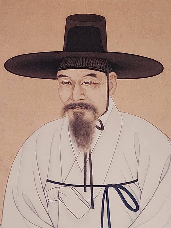 소치 허련 초상화