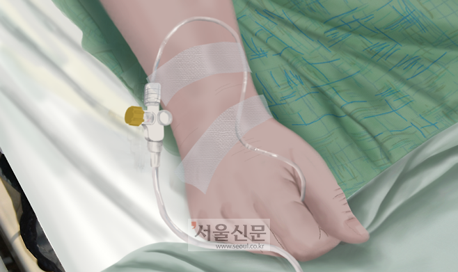 입원 병원 질병 환자. 기사와 관계 없음. 서울신문