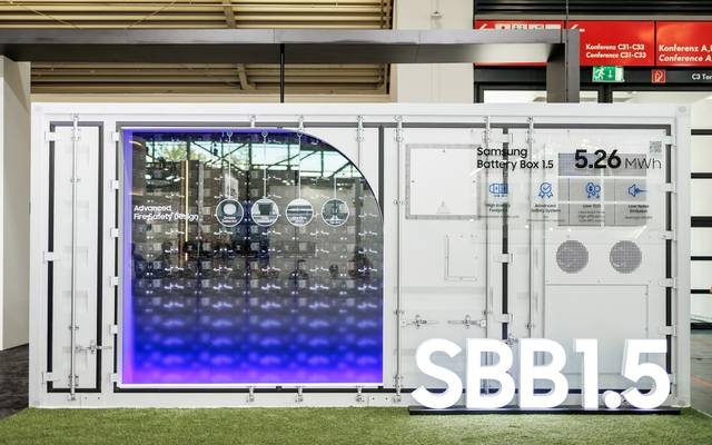 삼성SDI ESS 통합 솔루션 ‘SBB(Samsung Battery Box) 1.5’. 삼성SDI 제공