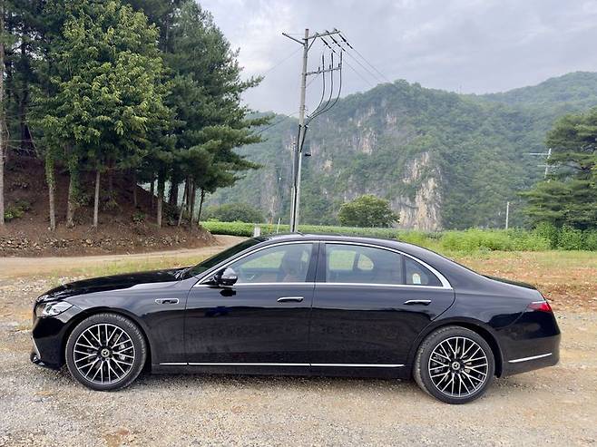 벤츠 S 500 4MATIC Long. 사진= 김동찬 기자.