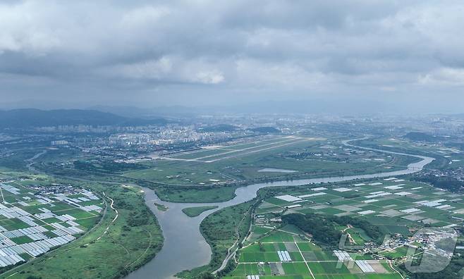 광주 군공항 반도체 클러스터 부지.(전남광주통합별시 제공. 재배포 및 DB 금지)
