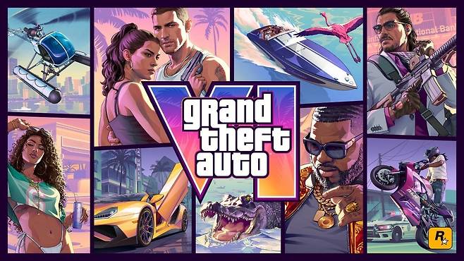 'GTA 6'의 공식 아트워크. /락스타게임즈