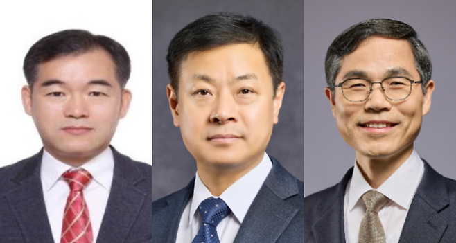 왼쪽부터 김종철 신임 경찰청 차장, 고범석 신임 서울경찰청장, 유승렬 신임 인천경찰청장. 경찰청 제공