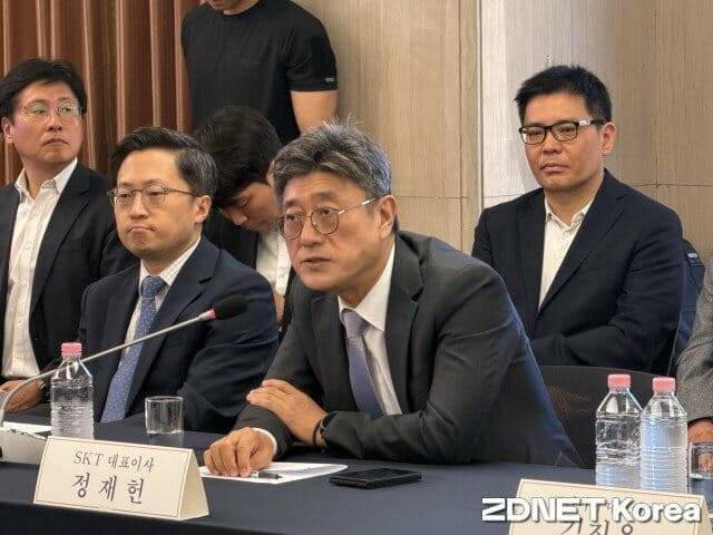 정재헌 SK텔레콤 대표.