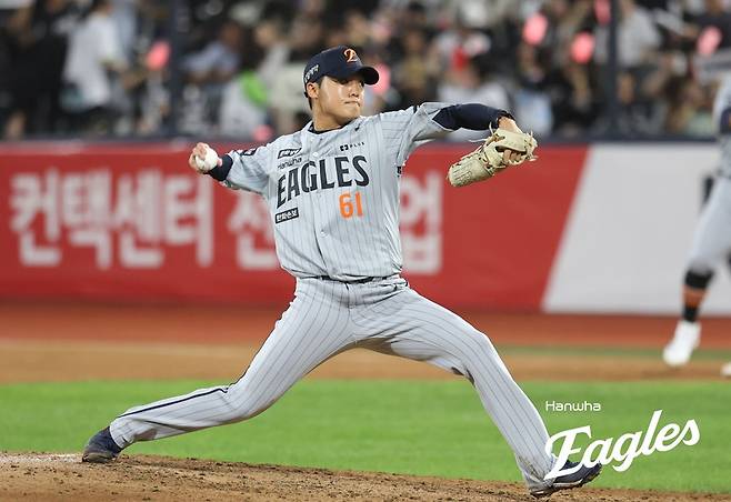 정우주. /사진=한화 이글스
