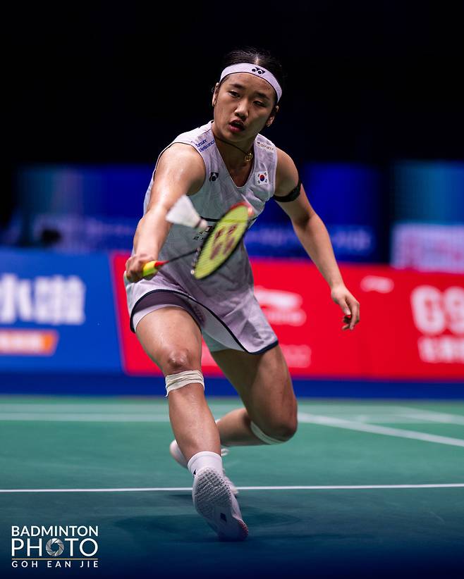 2026 세계배드민턴연맹(BWF) 월드투어 중국 마스터스 여자 단식 우승을 노리는 안세영. /사진=대한배드민턴협회 제공