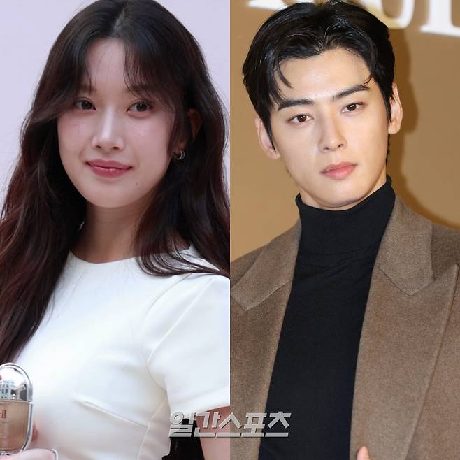 배우 문가영, 차은우 (사진=IS포토)