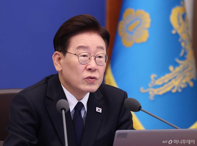 (서울=뉴스1) 허경 기자 = 이재명 대통령이 3일 청와대에서 열린 수석보좌관회의에서 발언하고 있다. (청와대통신사진기자단) 2026.9.3/뉴스1 Copyright (C) 뉴스1. All rights reserved. 무단 전재 및 재배포, AI학습 이용 금지. /사진=(서울=뉴스1) 허경 기자