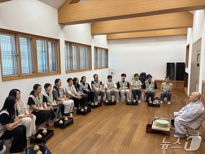 2026 작가 & 크리에이터 템플스테이 마음의 쉼표, 창작의 숨결(제공=대한불교조계종)/뉴스1