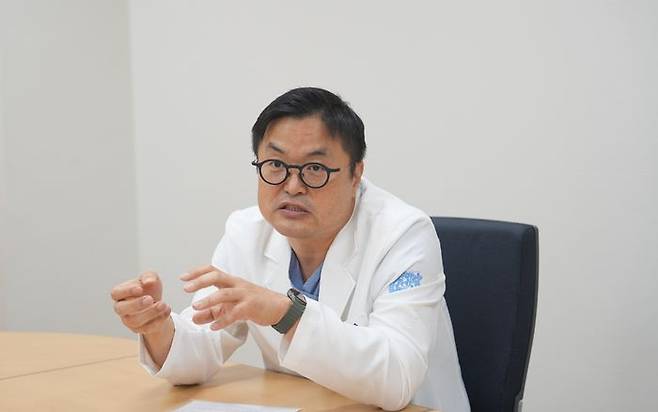 오경준 분당서울대병원 산부인과 교수(경기도 고위험 산모·신생아 통합치료센터장)이 지난 4일 분당서울대병원에서 데일리안과 인터뷰를 진행하고 있다. ⓒ분당서울대병원