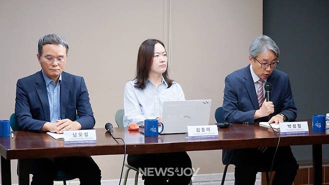 발제자들은 각 교단이 이번 총회에서 다시 신뢰받을 수 있는 기회를 만들어야 한다고 말했다. 뉴스앤조이 안디도