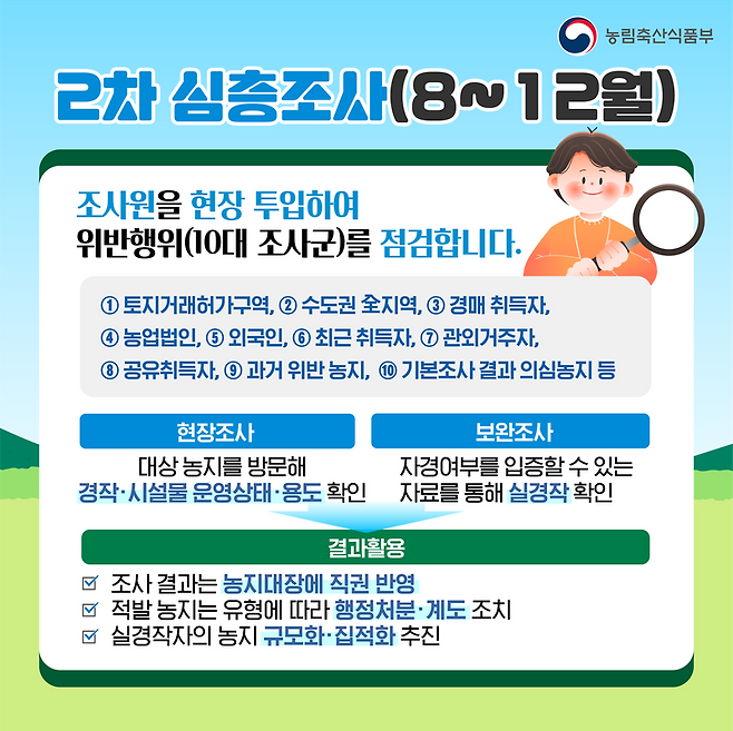 '농사 안 짓는 땅 팔아라'...284만 필지 위반