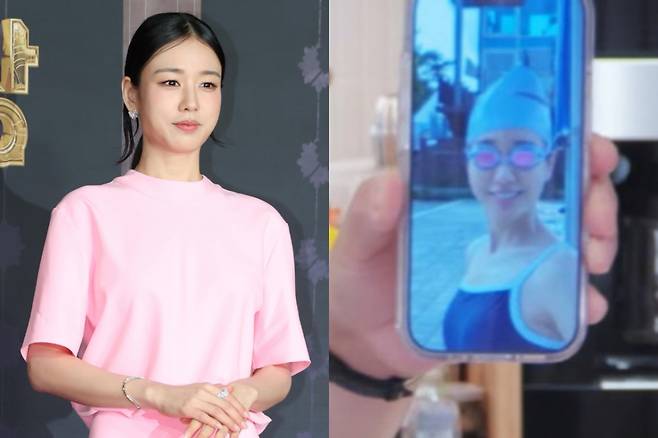 배우 안은진이 다른 이들의 시선을 신경 쓰지 않고 한강 수영장에 다녀온 일화를 공개했다. 사진은 배우 안은진. /사진=머니투데이 사진 DB, 유튜브 채널 '요정재형' 캡처