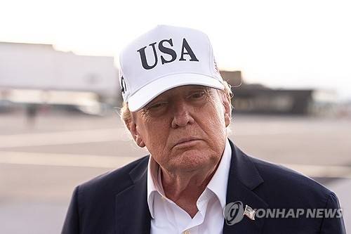 도널드 트럼프 미국 대통령. AP 연합뉴스